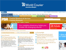 Tablet Screenshot of contractresearch.pharmaceutical-business-review.com